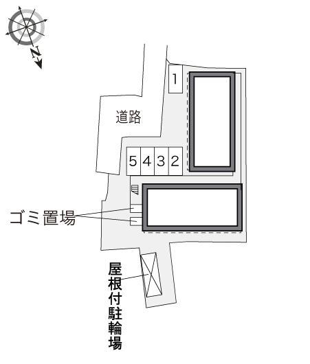 ひご坪井(33936)の駐車配置図