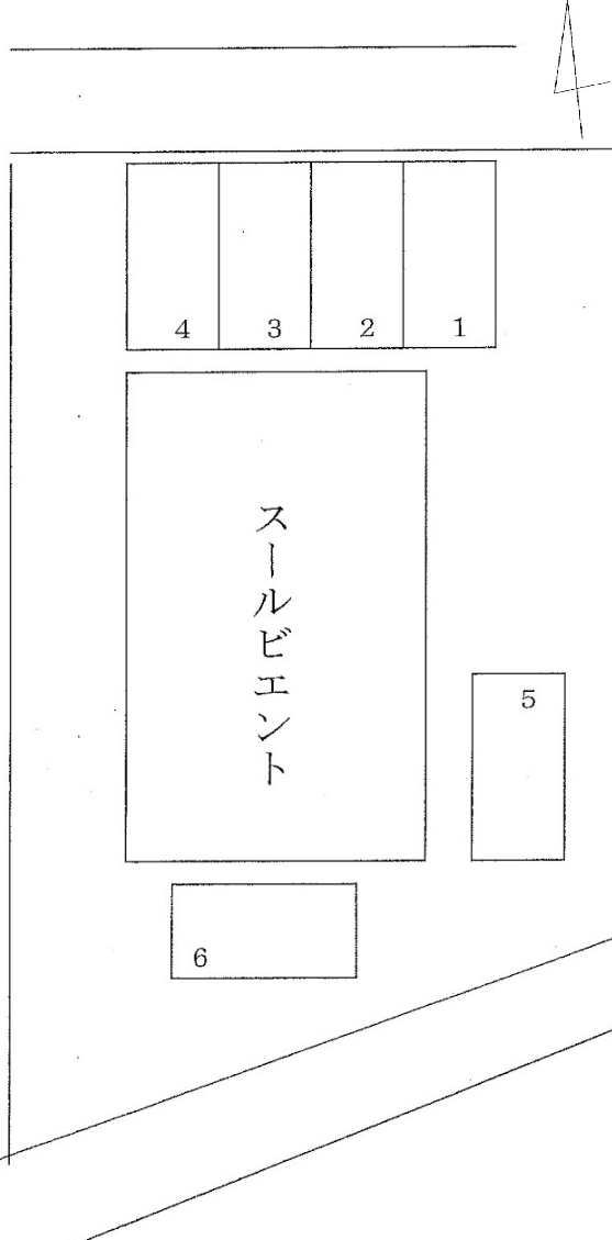 スールビエント駐車場の駐車配置図