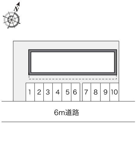 東雲(10707)の駐車配置図