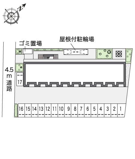 シャンエトワール(47298)の駐車配置図