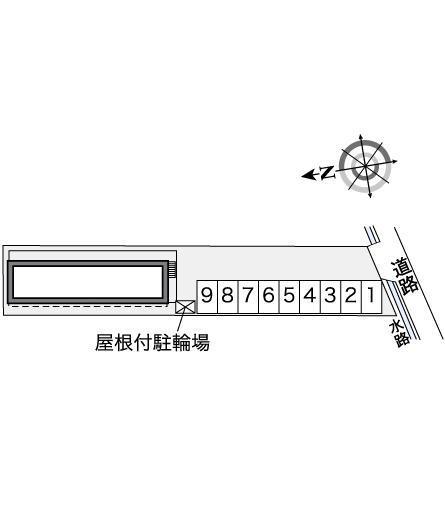 ＦＵＫＵＳＨＩＭＡ(35472)の駐車配置図
