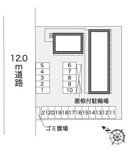 ＰＩＮＥ(39706)の駐車配置図