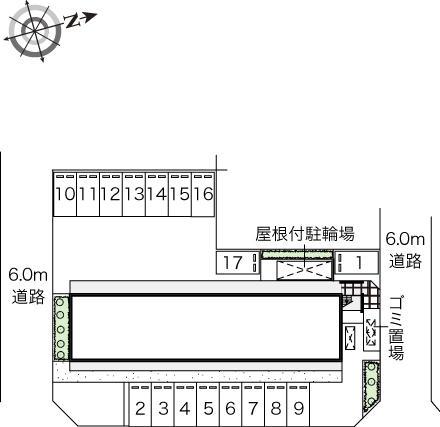 プリマヴェーラ(45131)の駐車配置図