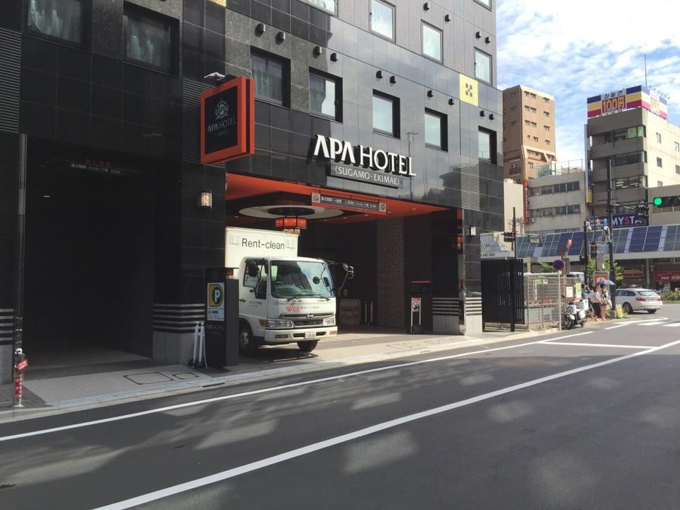 アパホテル巣鴨駅前駐車場の外観・駐車場イメージ1枚目