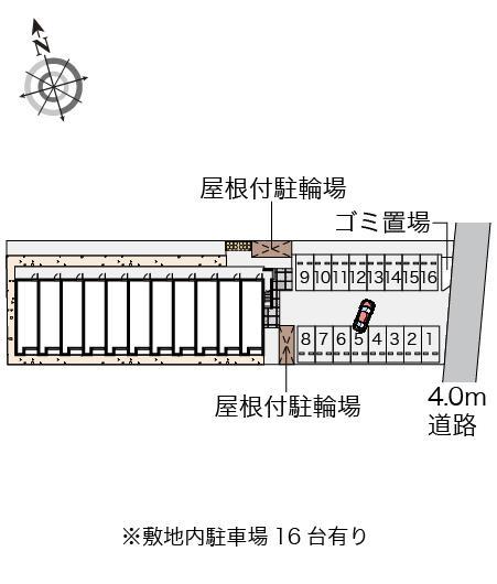 カサデエスペランサ(55099)の駐車配置図