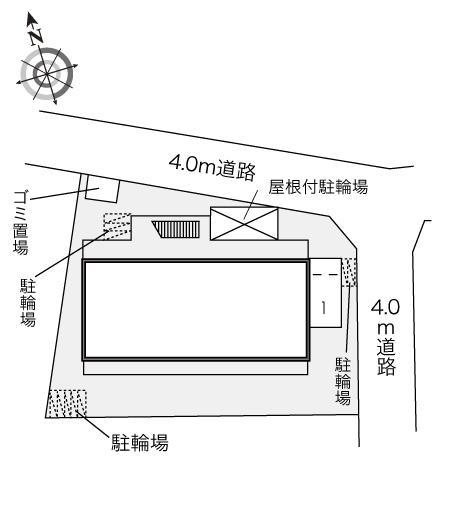 ラ　フォレ(22781)の駐車配置図