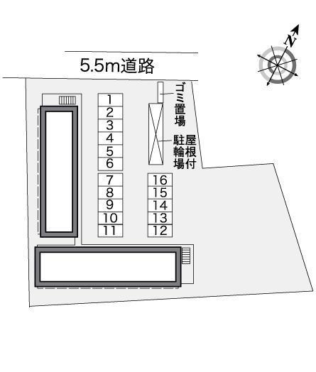武義(26139)の駐車配置図