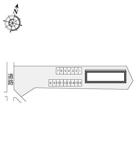 ＵＮＥＭＥⅡ(22353)の駐車配置図