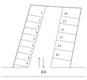 八分字町作本パーキングの駐車場