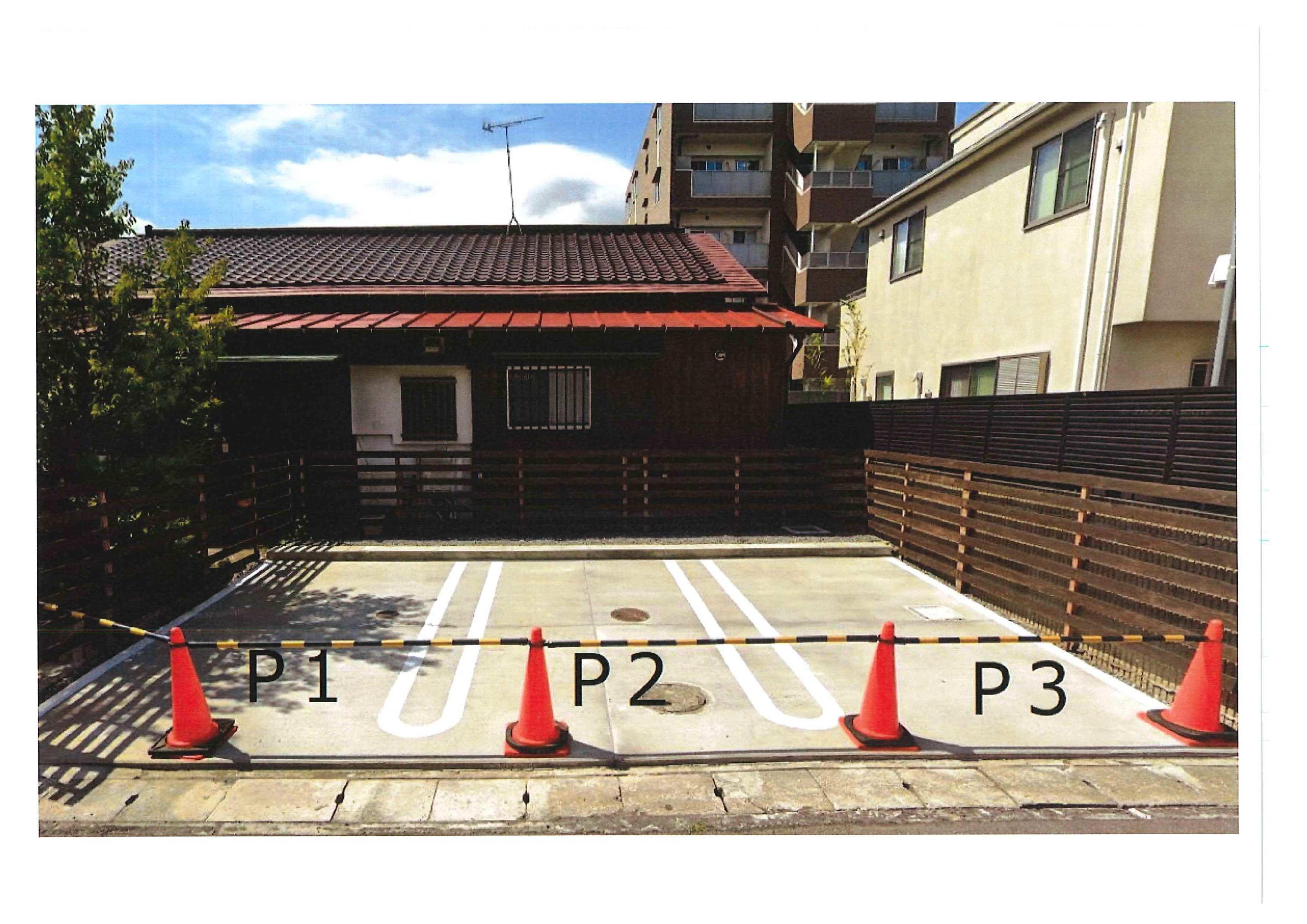 八重咲パーキング第２の駐車配置図