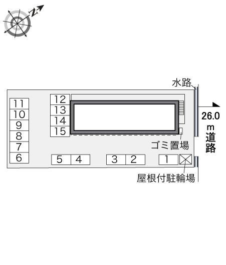 セレンディピティー(34131)の駐車配置図