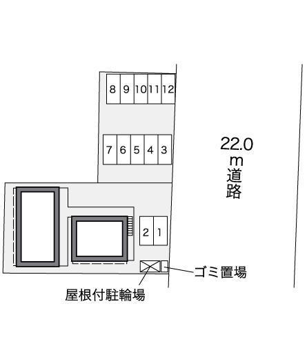 Ｍａｒｅａ(36109)の駐車配置図