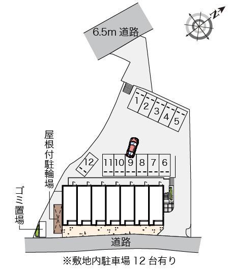 プランドール　Ⅰ(55560)の駐車配置図