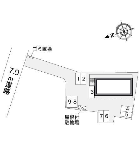 ＥＤＥＬＷＥＩＳＳ(39042)の駐車配置図
