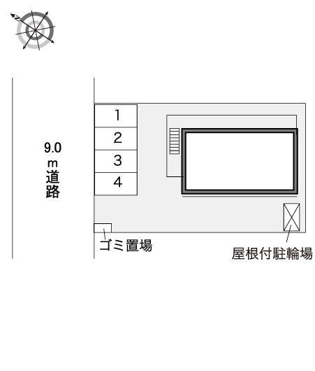 岩見沢(40312)の駐車配置図