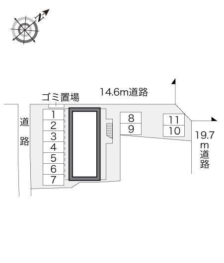 バロン・ドール(14086)の駐車配置図
