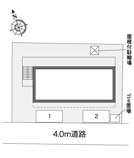松島中前(32513)の駐車配置図