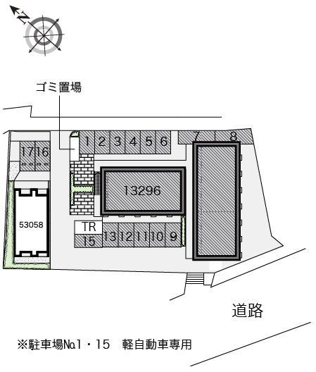 和泉アベニール(13296)の駐車配置図