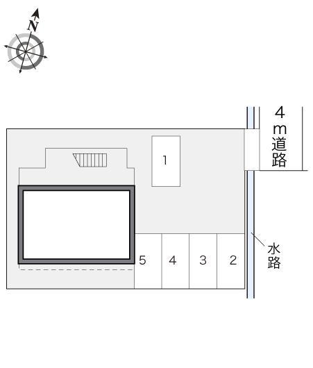Ｔｗｉｎｋｌｅ(17141)の駐車配置図