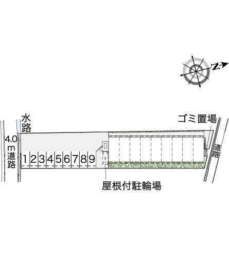 ベルージュ(43288)の駐車配置図
