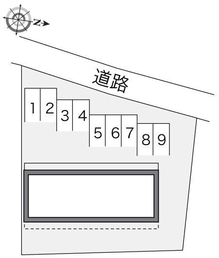 マーレ高松(10307)の駐車配置図