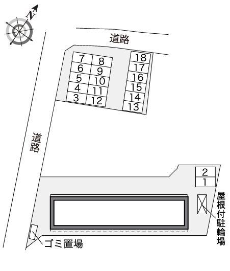 ルーチェ(30453)の駐車配置図