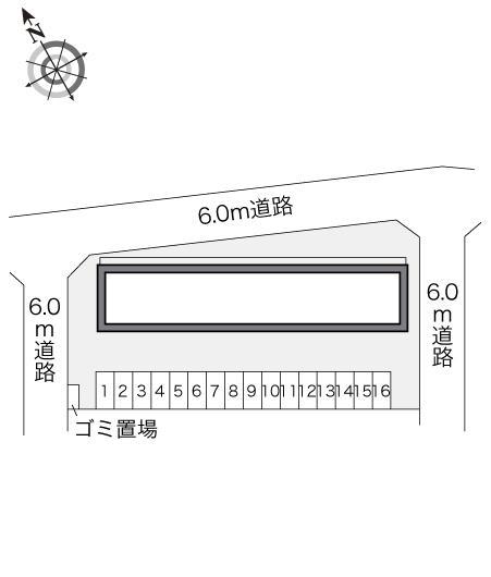 桜(20836)の駐車配置図