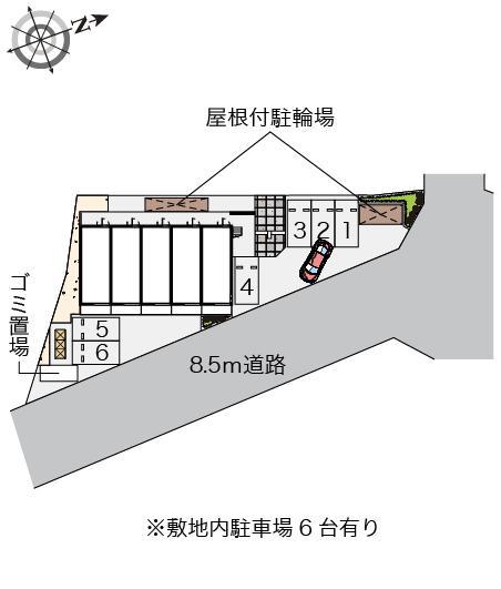 クレイノポモドーロ(56767)の駐車配置図