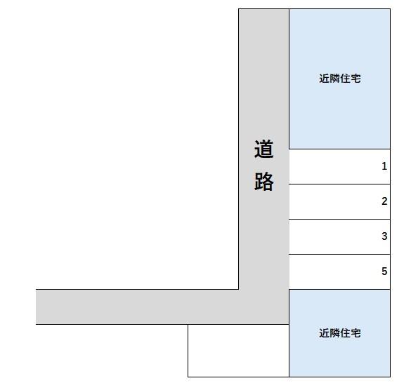 関口オレンジパーキングの駐車配置図