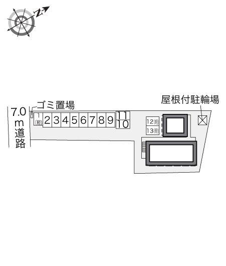 宮町(32424)の駐車配置図