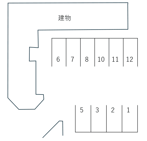 グラン・ラフィーネの駐車配置図