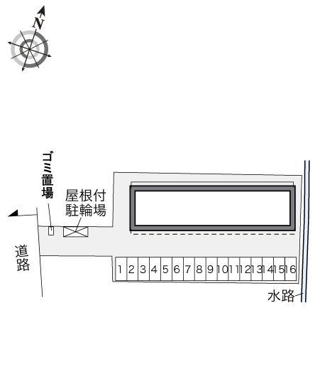 中休場Ⅱ(31324)の駐車配置図