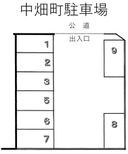 中畑町駐車場の駐車場