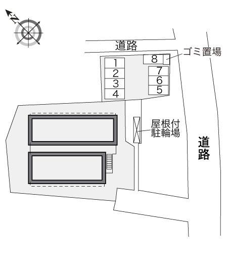 和田(33331)の駐車配置図