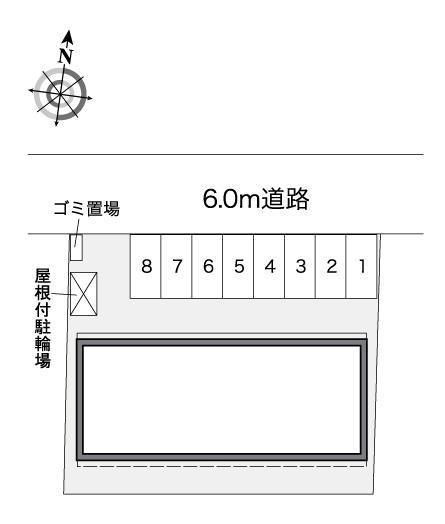 ブルーカナリア(39698)の駐車配置図