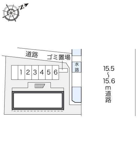 ふれあい(16962)の駐車配置図