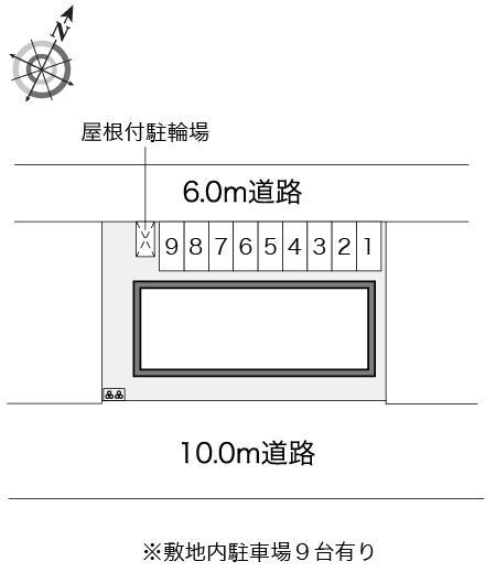 真栄(19307)の駐車配置図