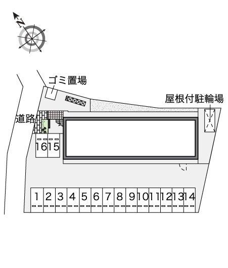 ドルチェイケベ(44201)の駐車配置図