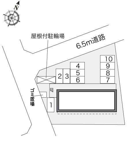ＫＥＩＫＯ(33696)の駐車配置図