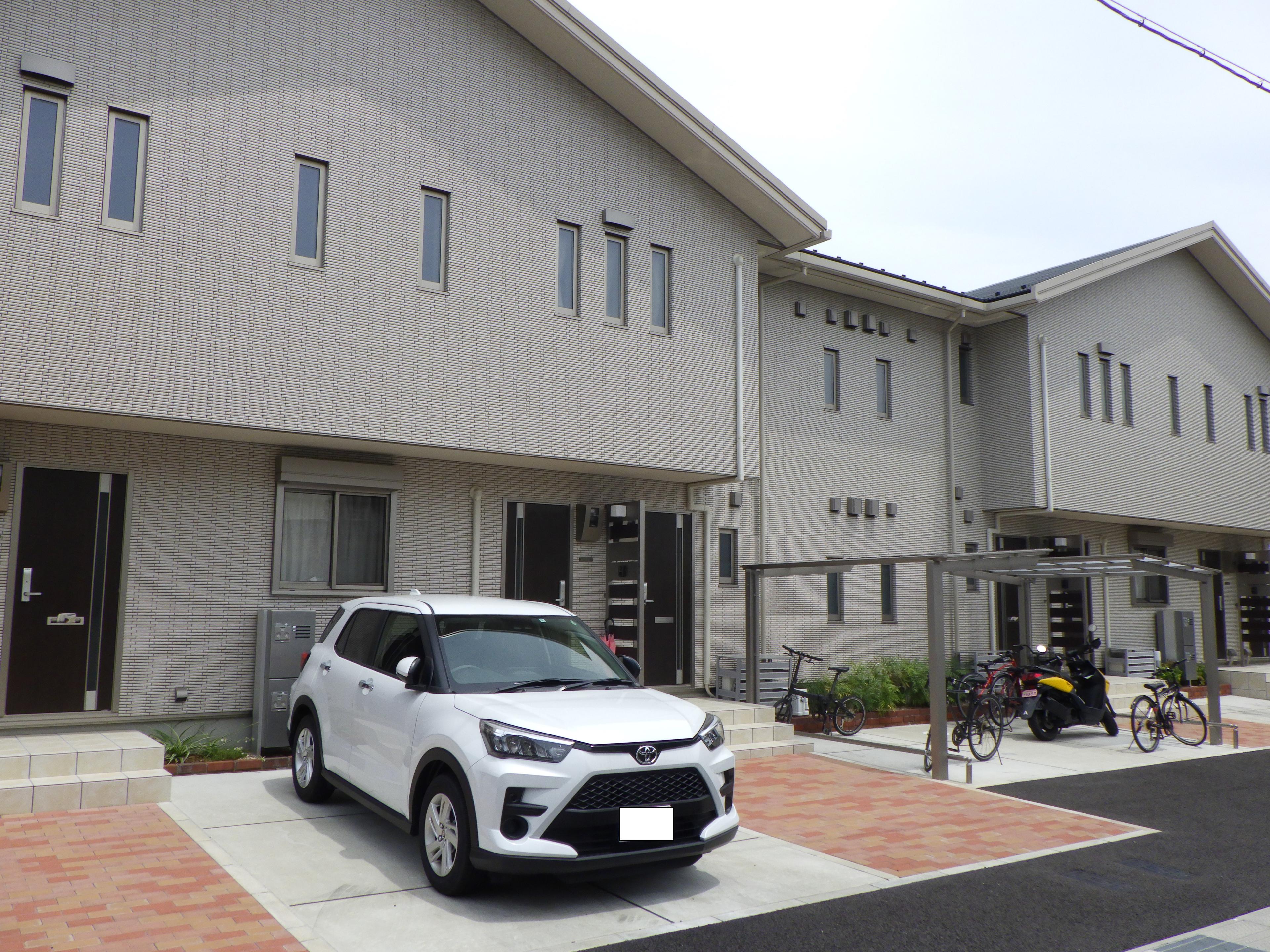 ラシーネ洛楽の外観・駐車場イメージ2枚目