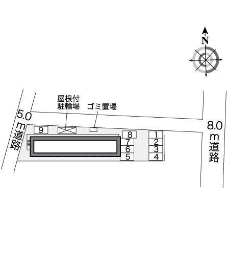 クルンテープＡ(26779)の駐車配置図