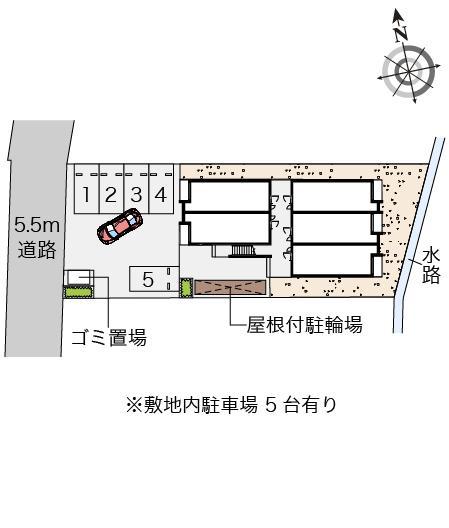 ミランダフェニックス(56132)の駐車配置図