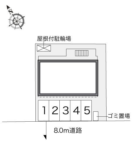 アルカンシェル(33901)の駐車配置図