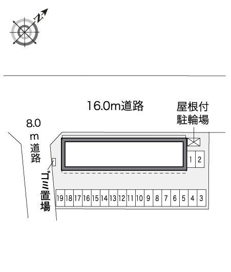 ＫＳＹ(32495)の駐車配置図
