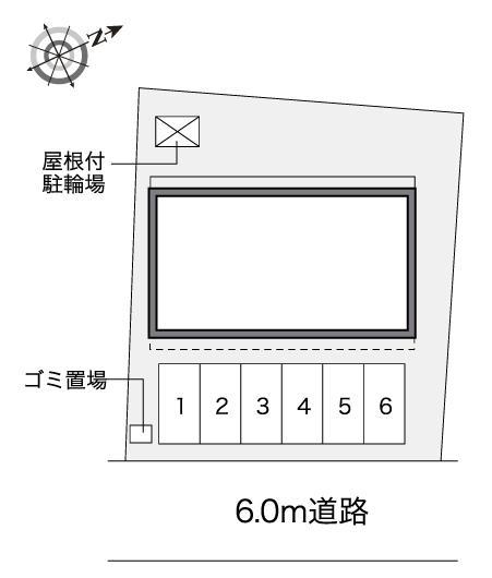 白鷹(30385)の駐車配置図