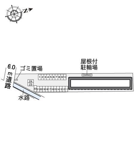 ＴＯＭＩ　０７(32239)の駐車配置図