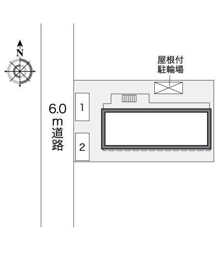 ＭＯＫＵＲＥＮ(25895)の駐車配置図