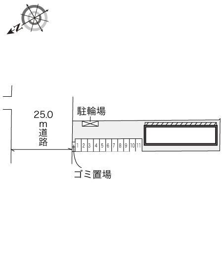 ＷＩＮ(21247)の駐車配置図