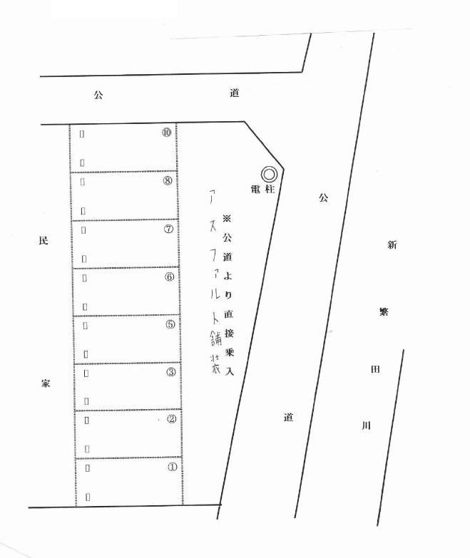 J-710の駐車配置図