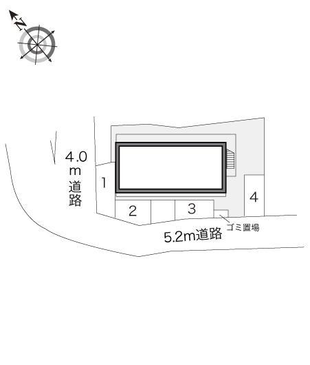金剛寺(18345)の駐車配置図
